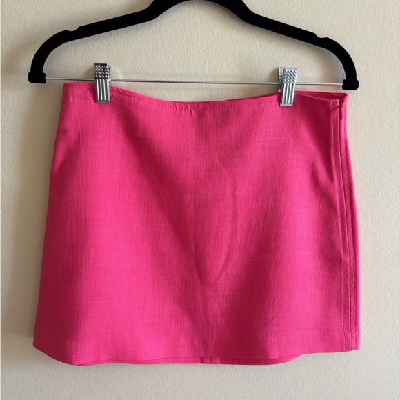 Zara Vibrant Pink Mini Skirt - Picture 1 of 6